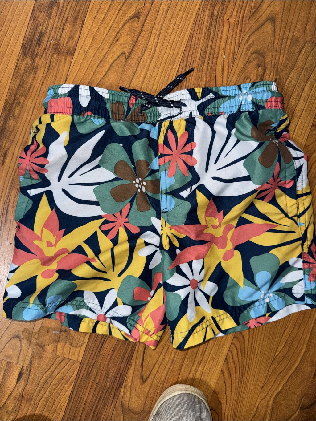 Tropical Floral Swim Trunks - Multicolor